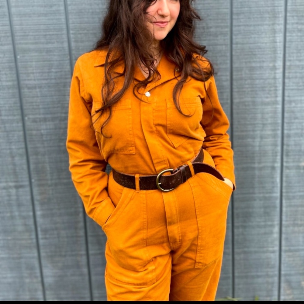 Big Bud Press Mustard Yellow Jumpsuit !